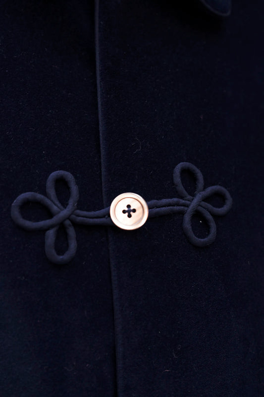 HUSSAR-JACKET VELVETNAVY-Velvetnavy ₉₀₉₂