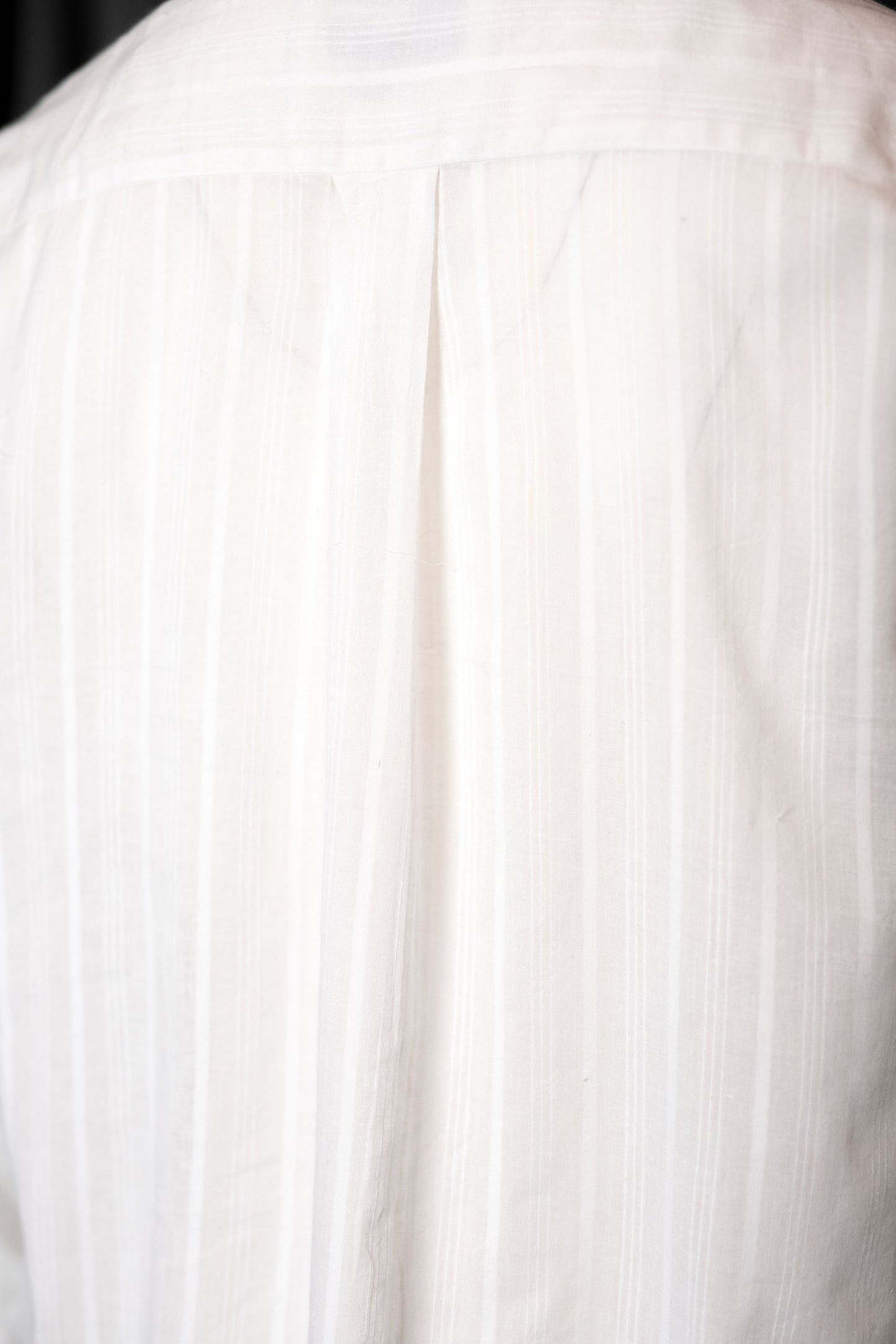 NIGHT-SHIRT WHITE 100% COTTON fine-𝒽𝒶𝓃𝒹-weave