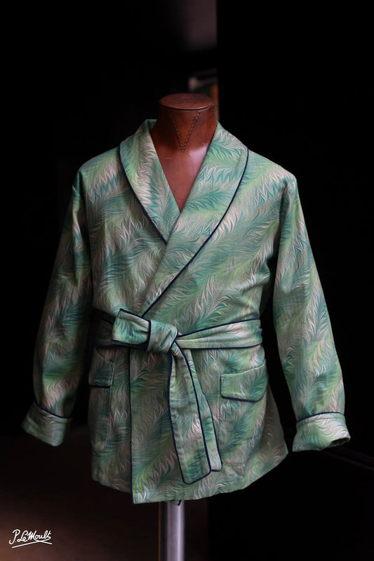 9171_SMOKING-JACKET_GREENᴹᴬᴿᴮᴸᴱᴰ