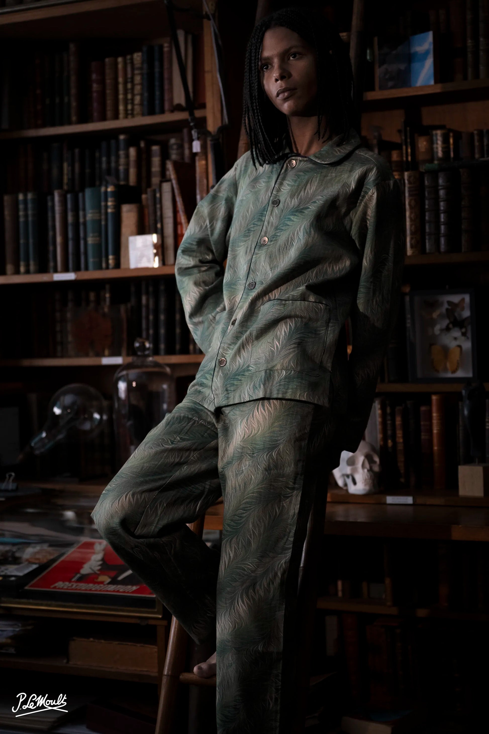 9164_HIGH-WAIST-TROUSERS_GREENᴹᴬᴿᴮᴸᴱᴰ