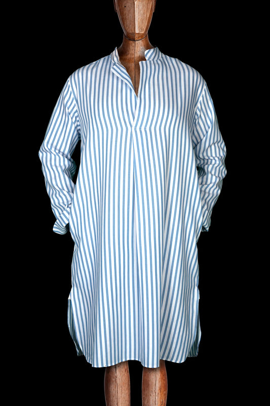 9129_NIGHT-SHIRT_WHITE-Blue-gold