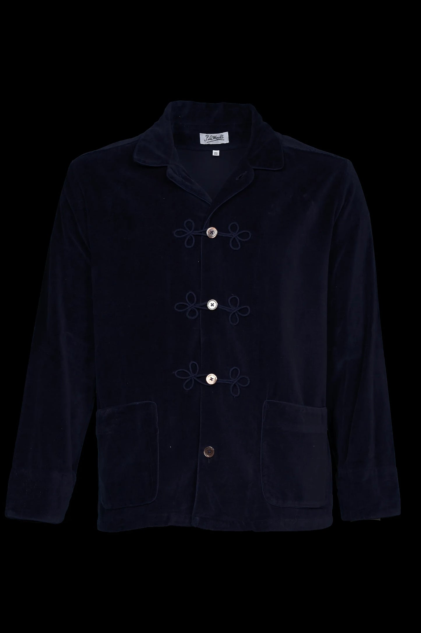 HUSSAR-JACKET VELVETNAVY-Velvetnavy ₉₀₉₂