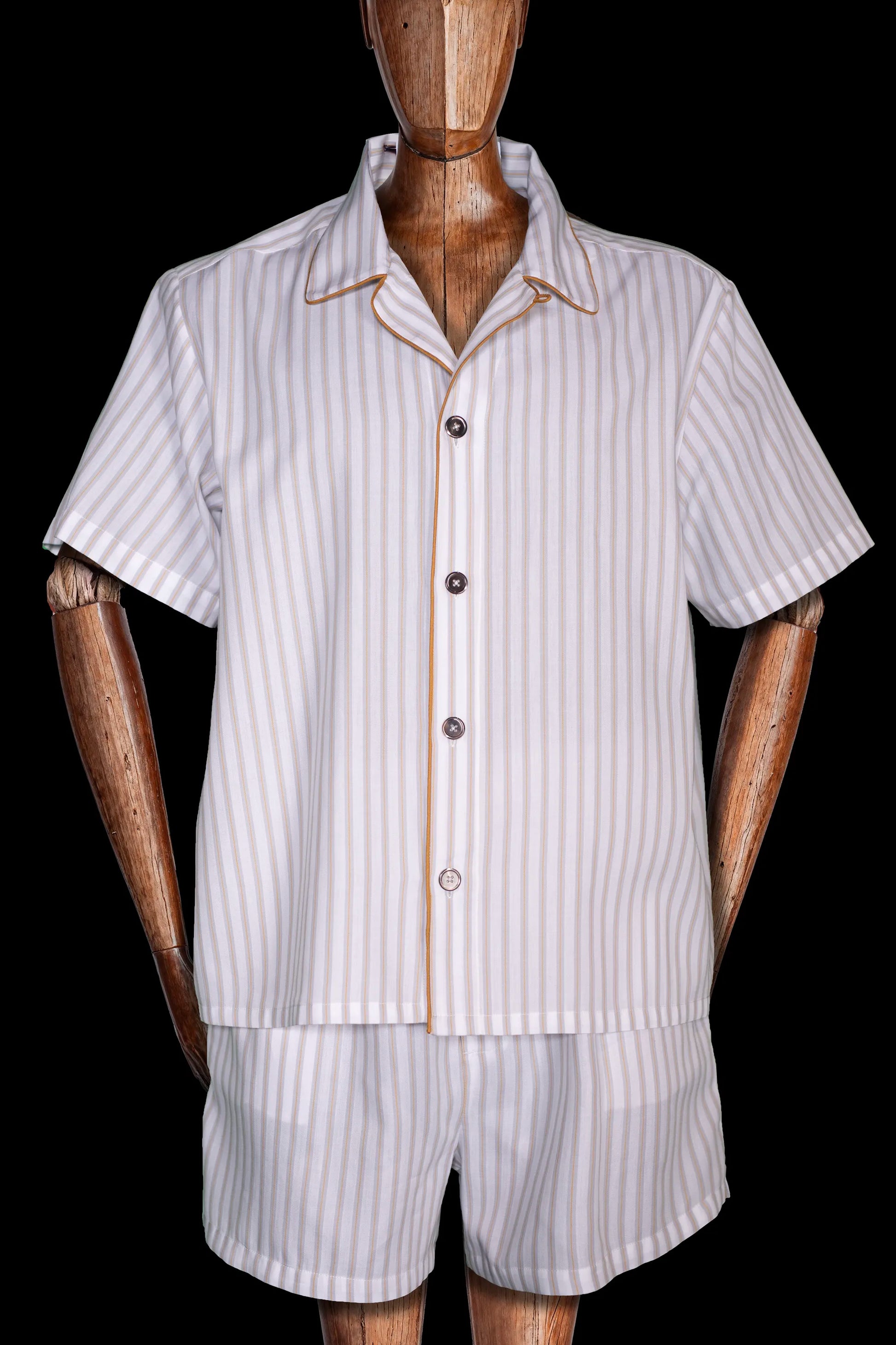 9119_PYJAMA-SET-SHORT_WHITE-Grey-gold