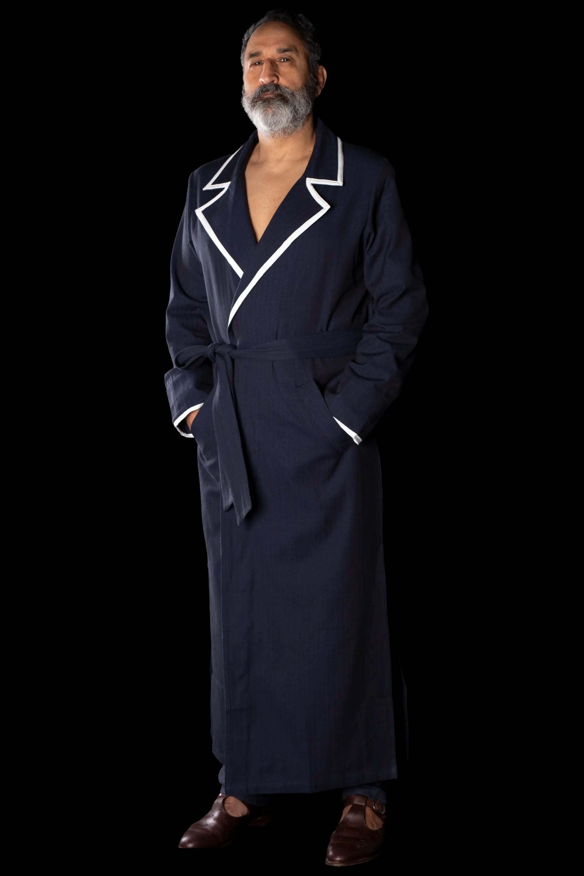 9175_DECK-GOWN_NAVY-White