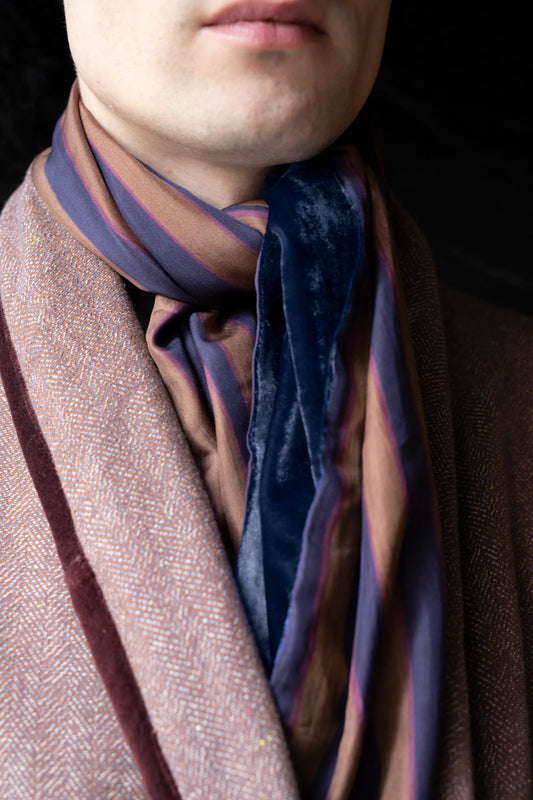 9224_SHAWL_BROWN-Navy