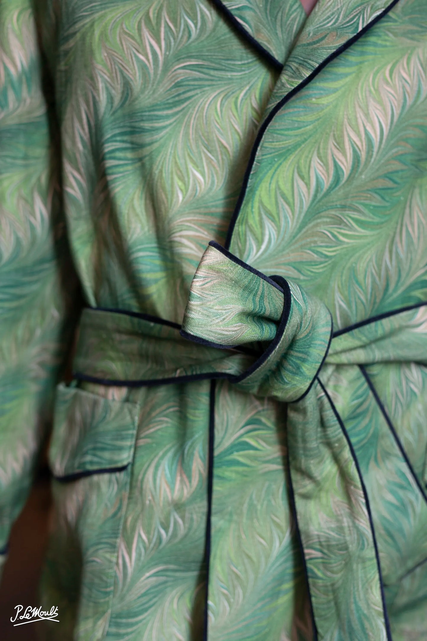 9171_SMOKING-JACKET_GREENᴹᴬᴿᴮᴸᴱᴰ