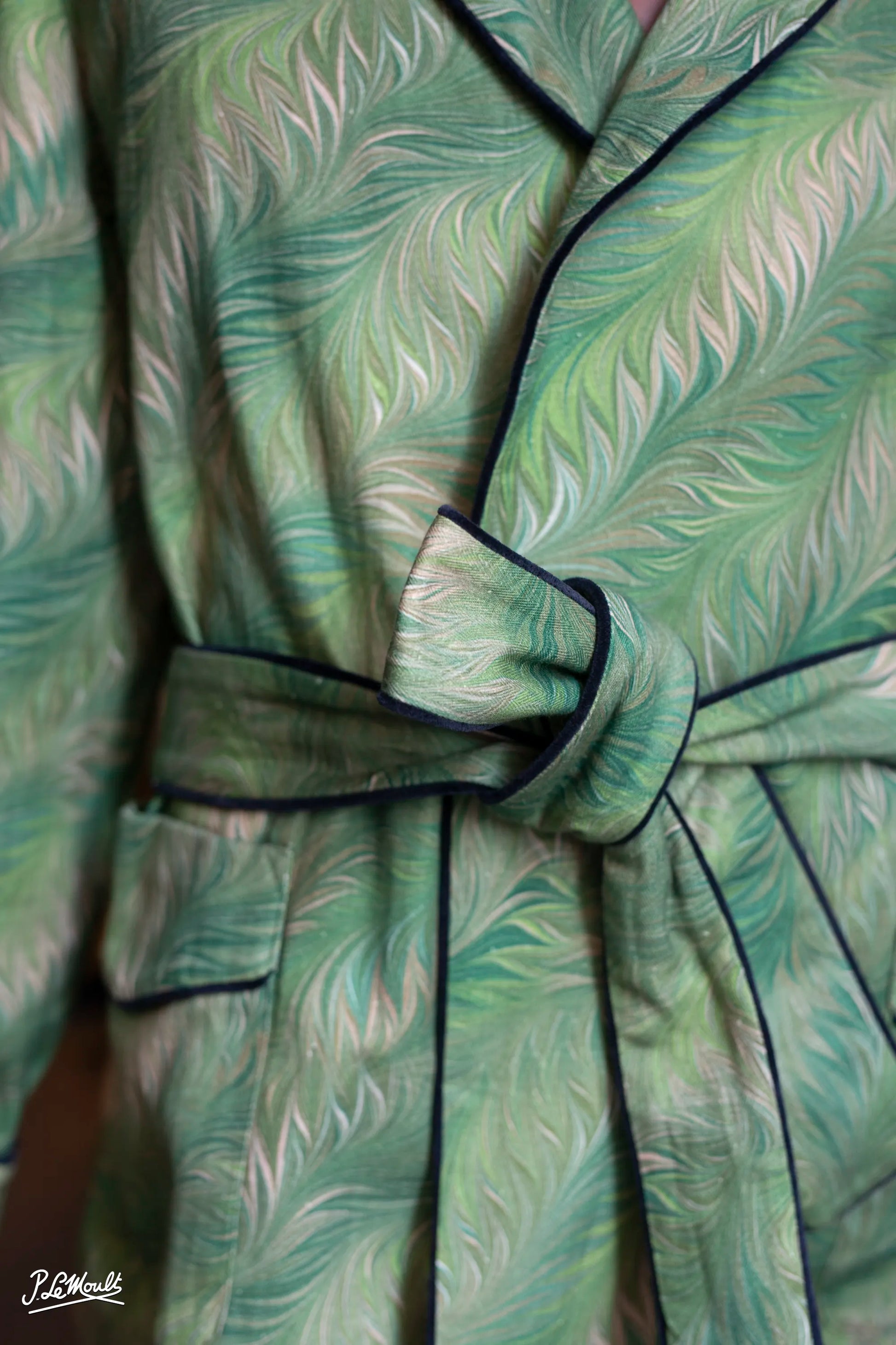 9171_SMOKING-JACKET_GREENᴹᴬᴿᴮᴸᴱᴰ
