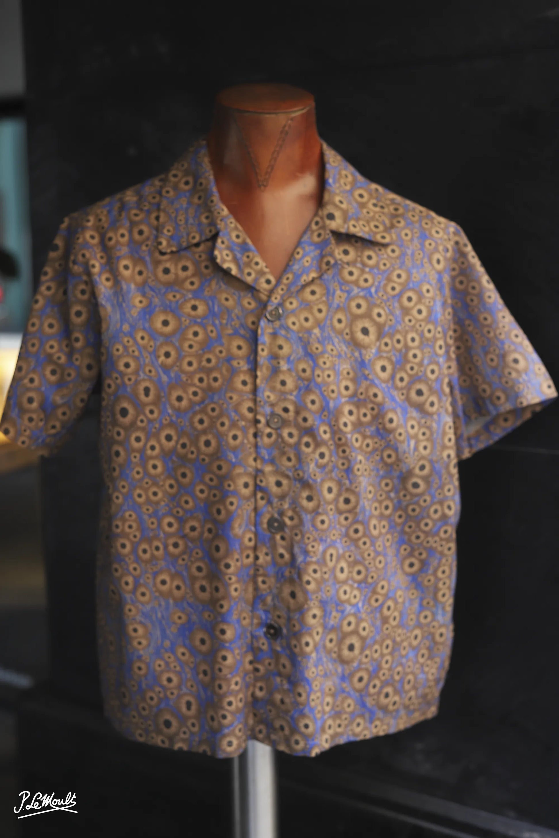 9167_CAYENNE-COLLAR-SHIRT-SHORT-SLEEVED_PEACOCKᴹᴬᴿᴮᴸᴱᴰ