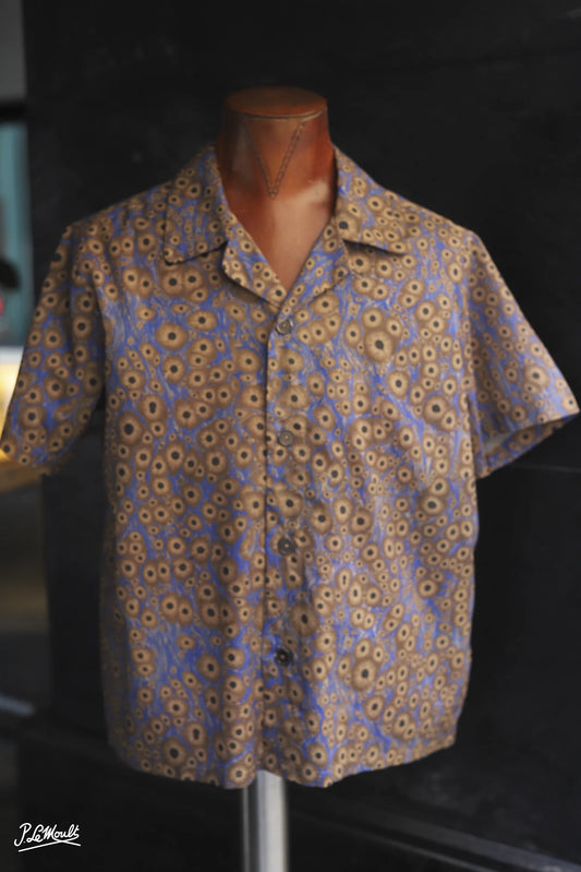 9167_CAYENNE-COLLAR-SHIRT-SHORT-SLEEVED_PEACOCKᴹᴬᴿᴮᴸᴱᴰ