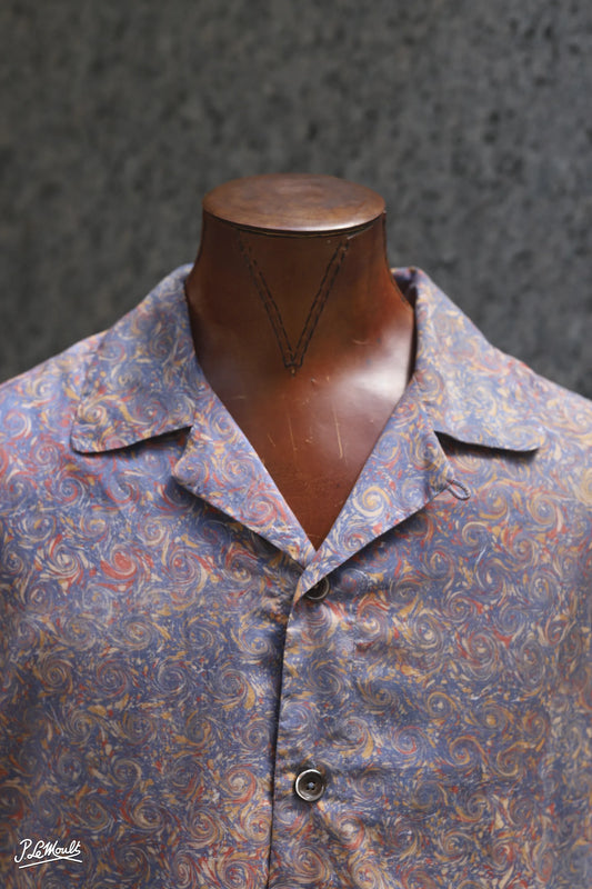 9167_CAYENNE-COLLAR-SHIRT-SHORT-SLEEVED_SPIRALᴹᴬᴿᴮᴸᴱᴰ