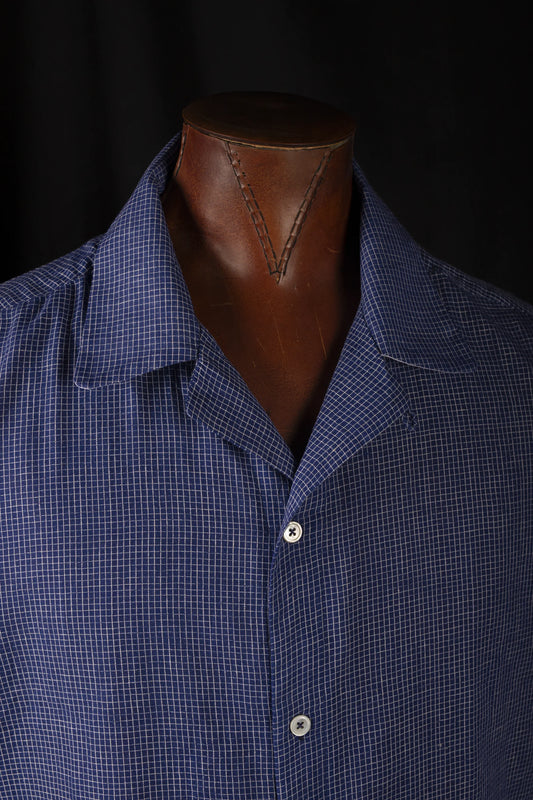 9184_CAYENNE-COLLAR-SHIRT-SHORT-SLEEVED_NAVY-White