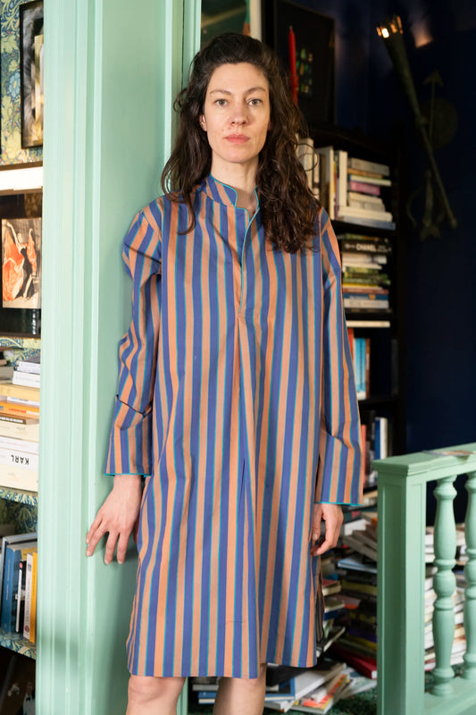 9211_NIGHT-SHIRT_PEACH-Blue-turquoise