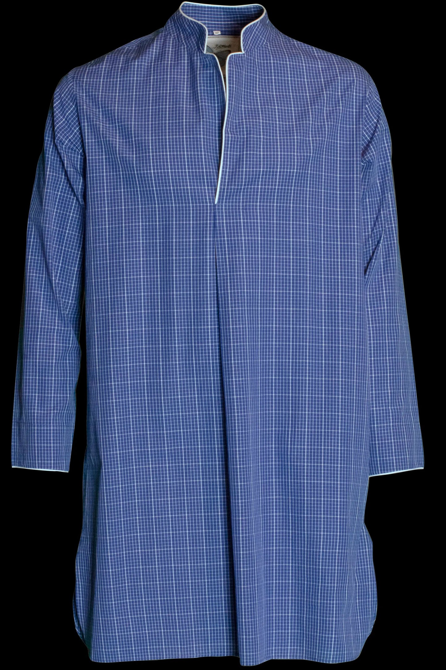 9102_NIGHT-SHIRT_BLUE-White